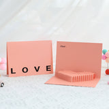 Carte pop-up musicale Love Heart, carte de vœux 3D