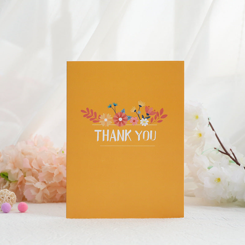 Thank You Pop up Card, 3D Greeting Card