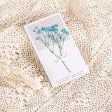 Handmade Preserved Flower Card, 23 Pieces for 1 Set