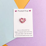 3D Resin Bead Heart Shape, Pocket Hug Set, 7 Pieces for 1 Set