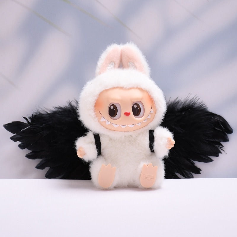 Labubu Clothes, Feather Wings Dress