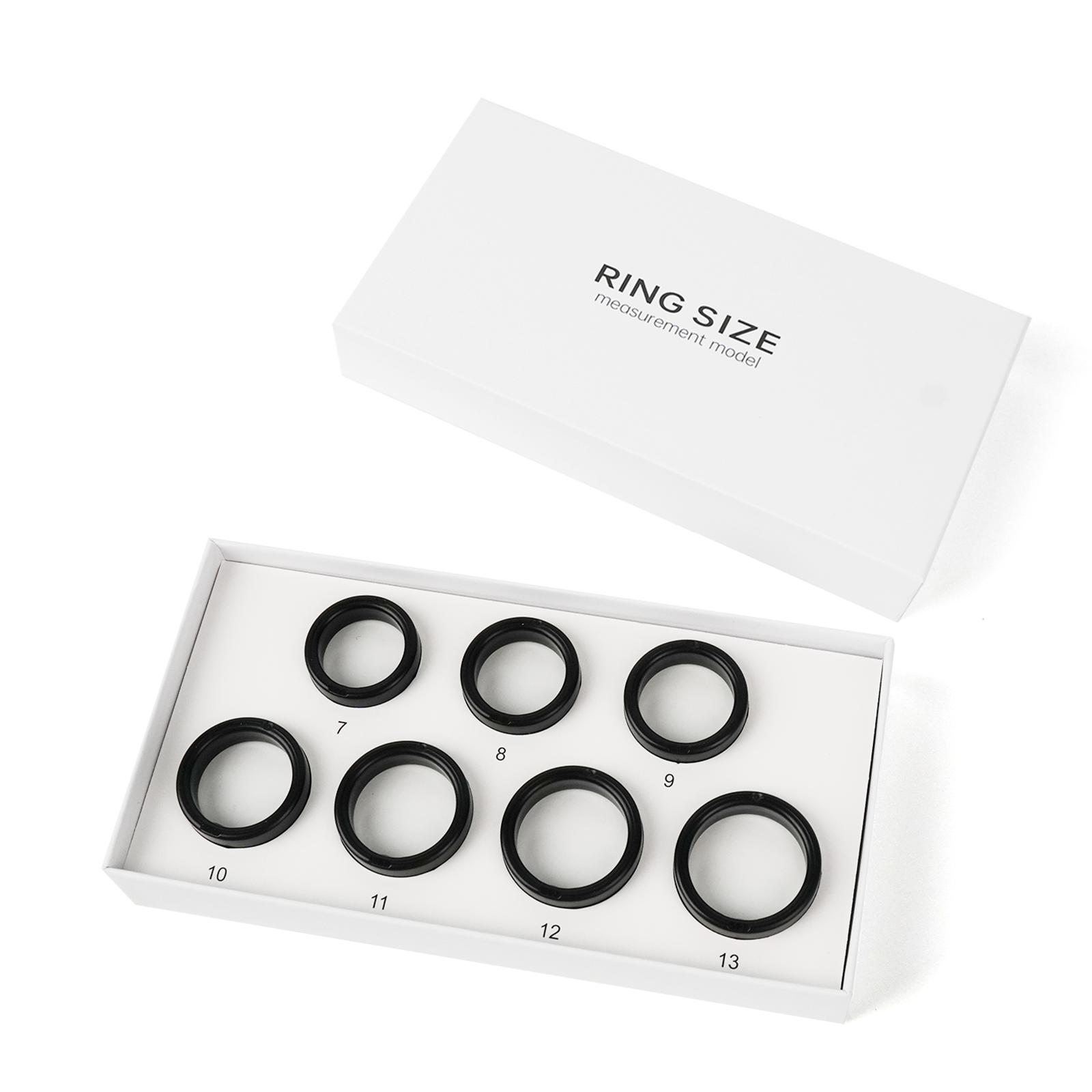 Smart Ring Sizing Kit - Size Before You Buy, 9 Sizes 6-14, Accurate Fit Tester
