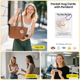 "Tiny Hugs, Big Feels" Pocket Hug | Squishy Anxiety Relief Toy for Kids
