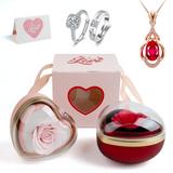 Automatic Flip Gift Box Heart Shape
